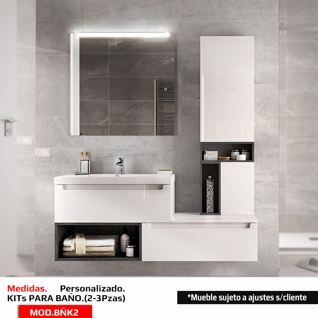 MUEBLES DE BAÑO (3 Modulos)