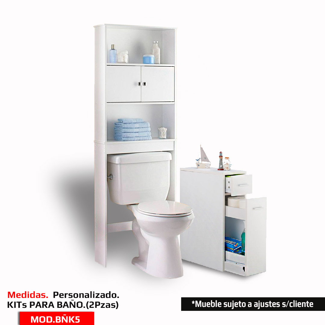 MUEBLES DE BAÑO (2 Modulos)